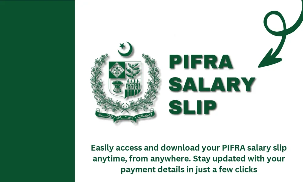 PIFRA FABS Salary Slip Registration Guide for Pakistan Govt Employees